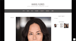 Desktop Screenshot of marielflores.com